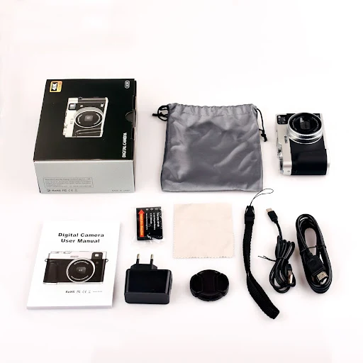 Title 12, HD Digital Camera for Home, Selfie and SLR, cap...