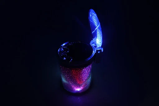 Title 4, Auto-Ascher mit LED-Licht RGB Ambiente, tragbar...