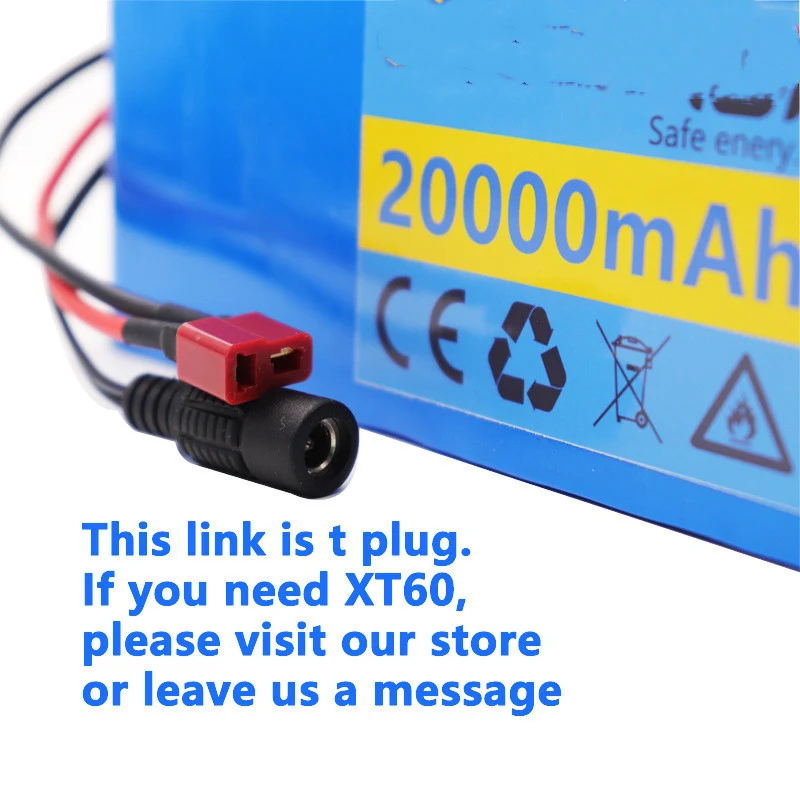 Title 4, 48V Lithium Ion Battery 20Ah 1000W 13S3P Li-ion...