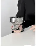 Pudding Ice Cream Cup Silver