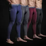 Men's High-End Fleece Thin Inner Thermal Pants Lightweight and warm underwear for discreet warmth and comfort under your — photo 6