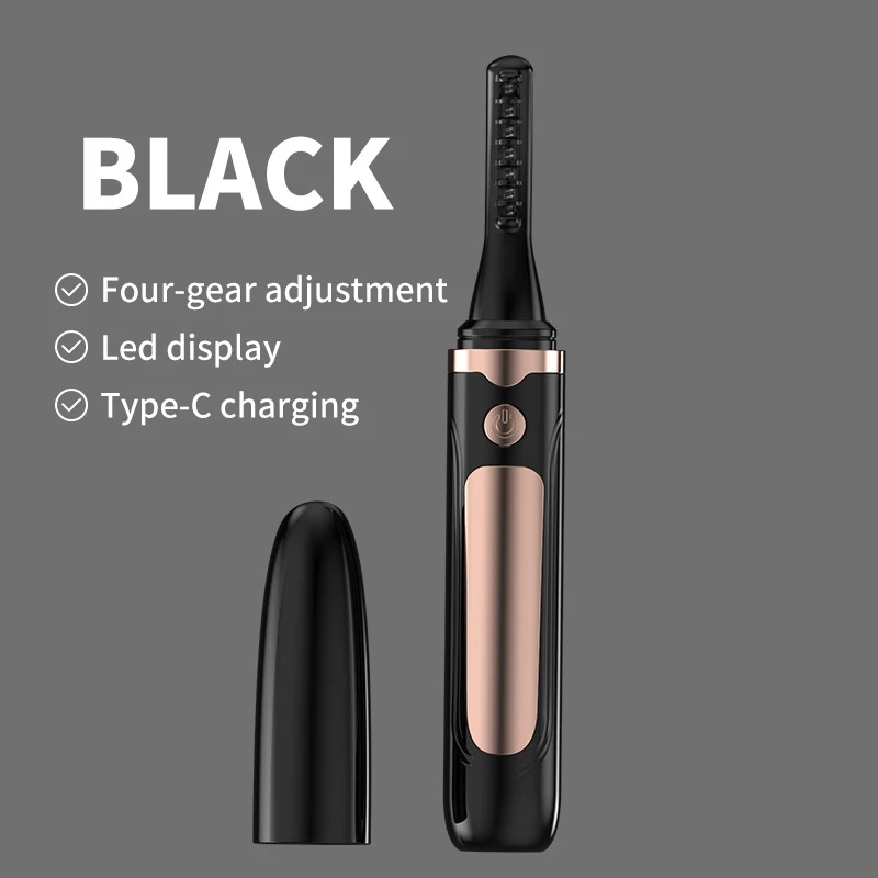 Electric Eyelash Curler with USB Charging for beautiful, long-lasting curls. Achieve perfectly shaped lashes quickly and — photo 6