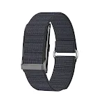 Black Nylon Woven Belt