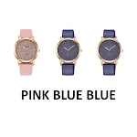Pink blue blue