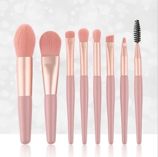 Title 6, 8 Pcs Macarons Mini Makeup Brushes Set Portable...