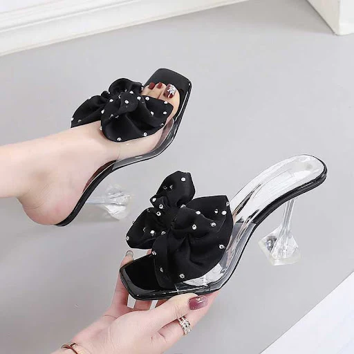 Title 2, Fashion Stiletto Her Tarz Ayakkabı ve Terlik, ş...