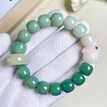 Pulseira simples de disco de raiz Bodhi para homens e mulheres. Perfeita para o uso diário e meditação. Design elegante e com significado espiritual. — foto 13