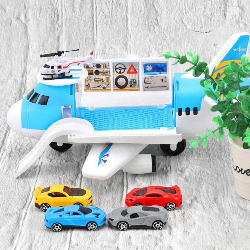 Avião Transportador de Brinquedos Infantil Modelo Armazenamento, Organize e Guarde Seus Brinquedos de Forma Divertida e Prática, Ideal para Crianças — foto 6