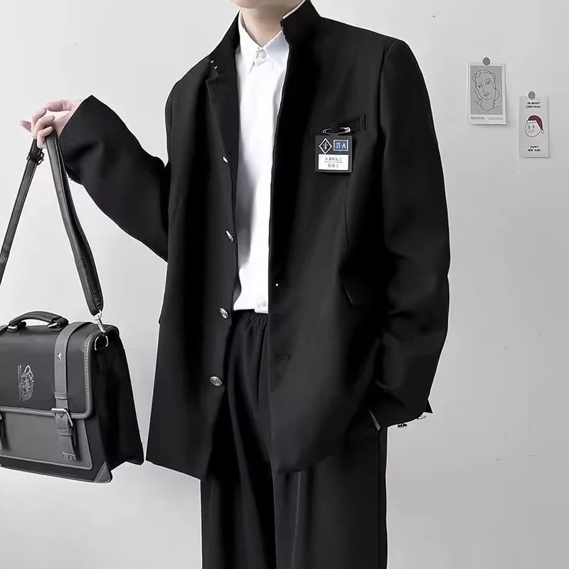 Casaco Terno República da China Novo para Homens Chineses Estilo Clássico e Sofisticado Ideal para Ocasiões Formais e Celebrações Especiais — foto 1