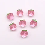 Pingente de Fruta Pêssego Transparente em Resina para DIY Chaveiro e Acessórios de Cabelo Crie peças únicas e personalize seus acessórios. — foto 11