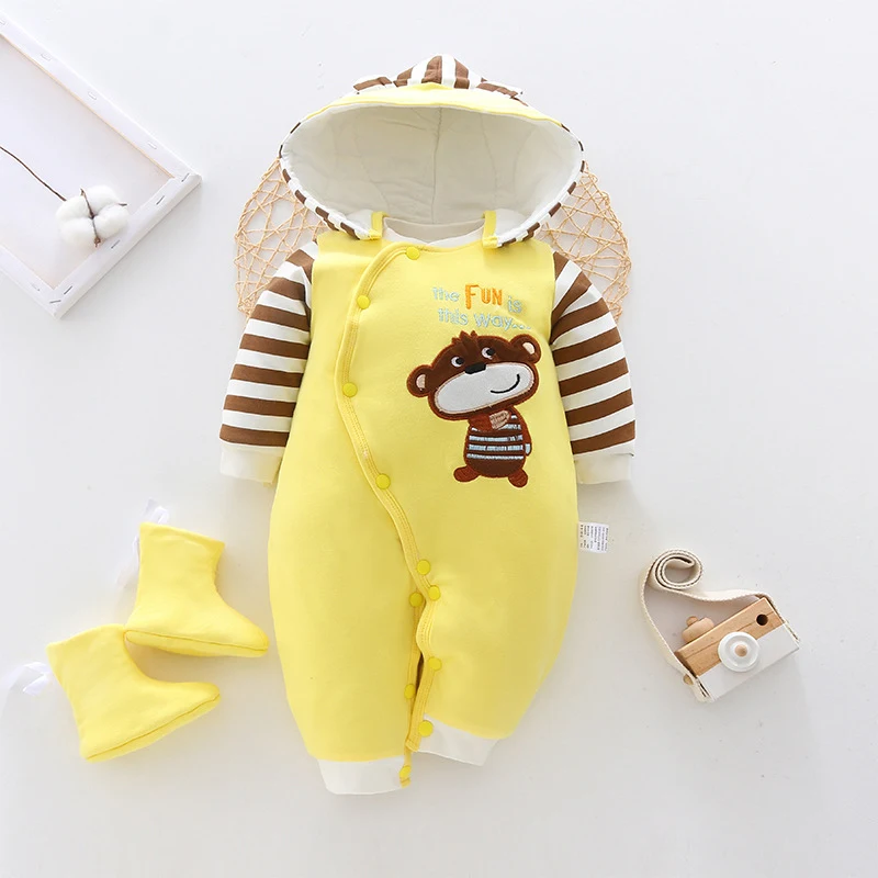 Body de bebé para otoño e invierno, ropa de bebé gruesa y abrigada, perfecto para mantener a tu pequeño cómodo y protegido. — foto 2