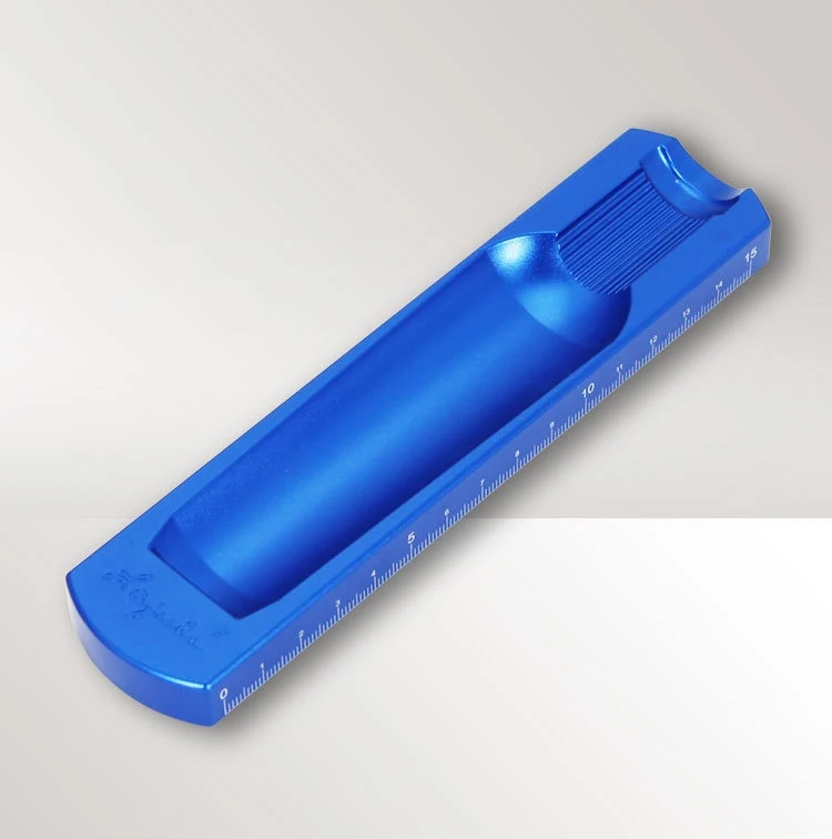Title 17, Creative Portable Matte Metal Cigar Ashtray. St...