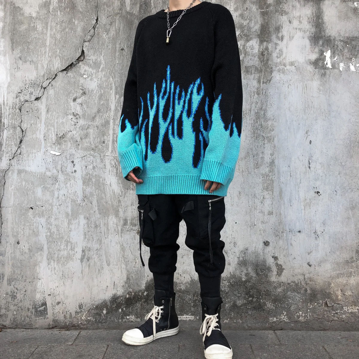 Moletom grosso bordado para casais hip-hop, perfeito para o inverno. Conforto e estilo urbano para você e seu amor. — foto 30