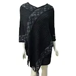 Two Tone Heart Triangle Black