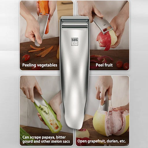 Title 10, 304 Stainless Steel Peeling Knife Melon Planer ...