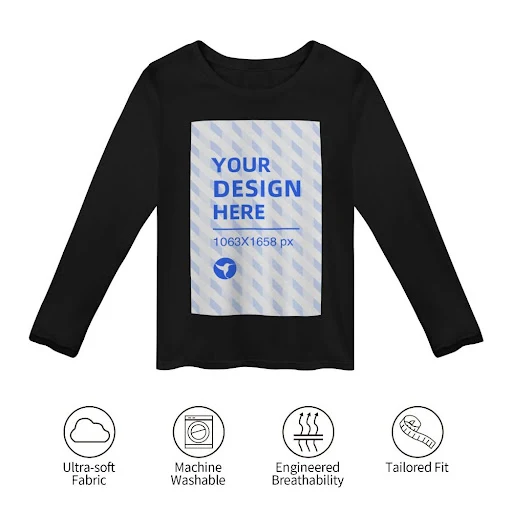 Title 9, Womens Long Sleeve Crew Neck T-Shirt
