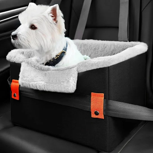 Title 1, Portable Small Dog Car Seat Dog Booster Seat Wi...