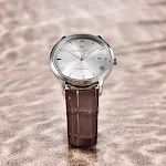 Relógio automático mecânico masculino de aço inoxidável, à prova d'água, com pulseira. Elegância, precisão e durabilidade para o seu pulso. — foto 9