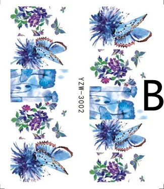 Title 19, Adesivi per nail art farfalla nera Accessori. D...