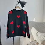 Black Red Heart