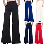 Women's Loose Casual Flared Pants – Comfortable and stylish wide-leg trousers. Perfect for everyday wear, offering a rel — photo 6