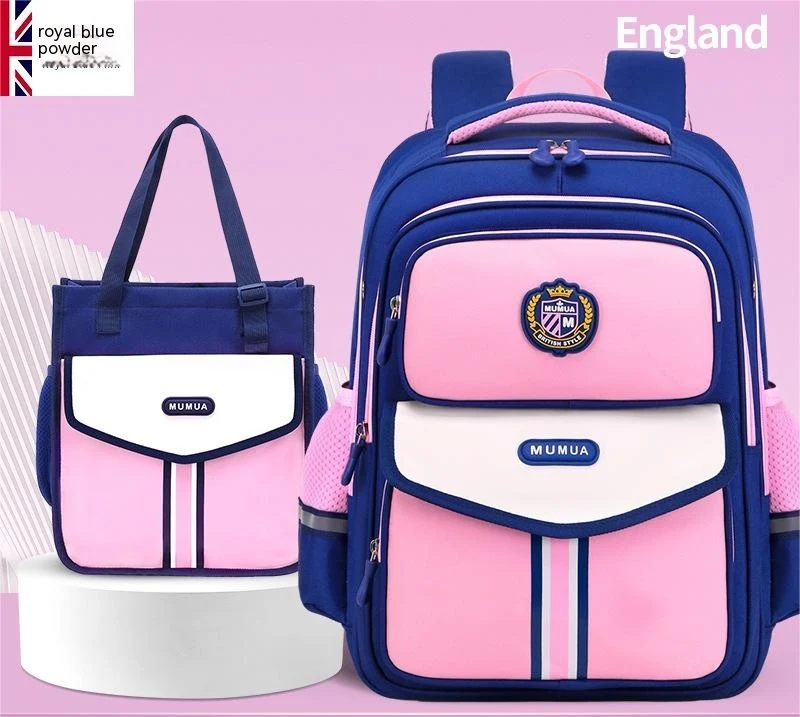 Estudante da escola primária Proteção à prova d'água da cintura suporta pano de mochila de grande capacidade para meninos e meninas — foto 33