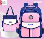 Estudante da escola primária Proteção à prova d'água da cintura suporta pano de mochila de grande capacidade para meninos e meninas — foto 33