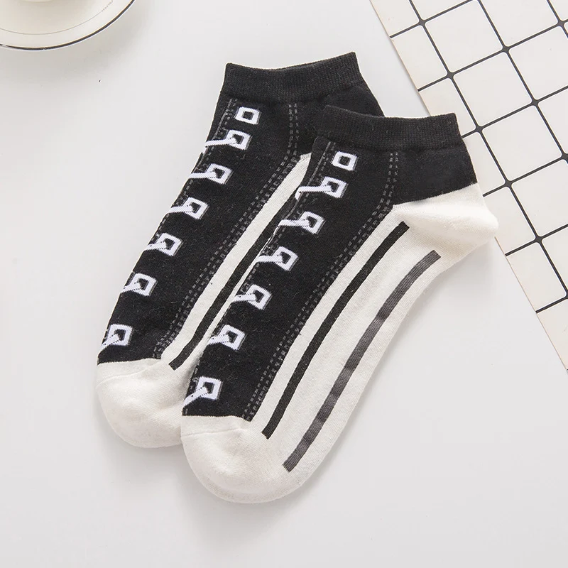 Title 5, Mens Cotton Socks for Leisure Sports Boat Canv...