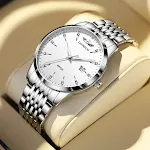 White Silver Watch