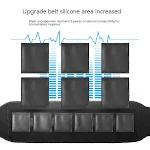 EMS Fitness-Gürtel, intelligenter Formgebung-Silikon-Taillenband-Massagegerät, Fitnessgerät für eine schlanke Taille, Bauchmuskeltraining — foto 3