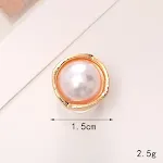Accessori fai da te per scarpe con asola jeans, cristallo brillante, stile classico, ornamento floreale con perla superiore — foto 40