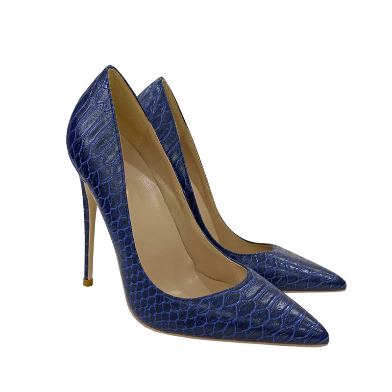 Title 2, Sapatos de salto fino de bico fino para mulheres