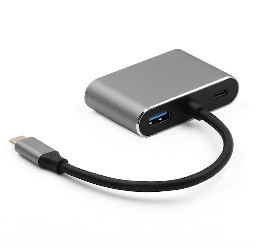 Title 1, Hub Rankman USB C para HDMI 4K VGA USB 3.0 Cone...