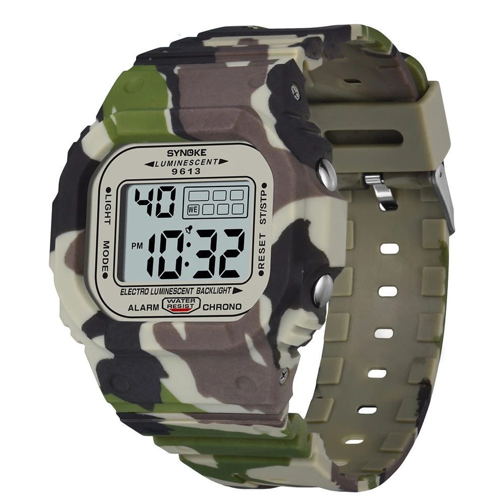 Reloj Square Trend para hombre multifuncional luminiscente. Ideal para uso diario, resistente, con funciones avanzadas y visibilidad nocturna. — foto 5