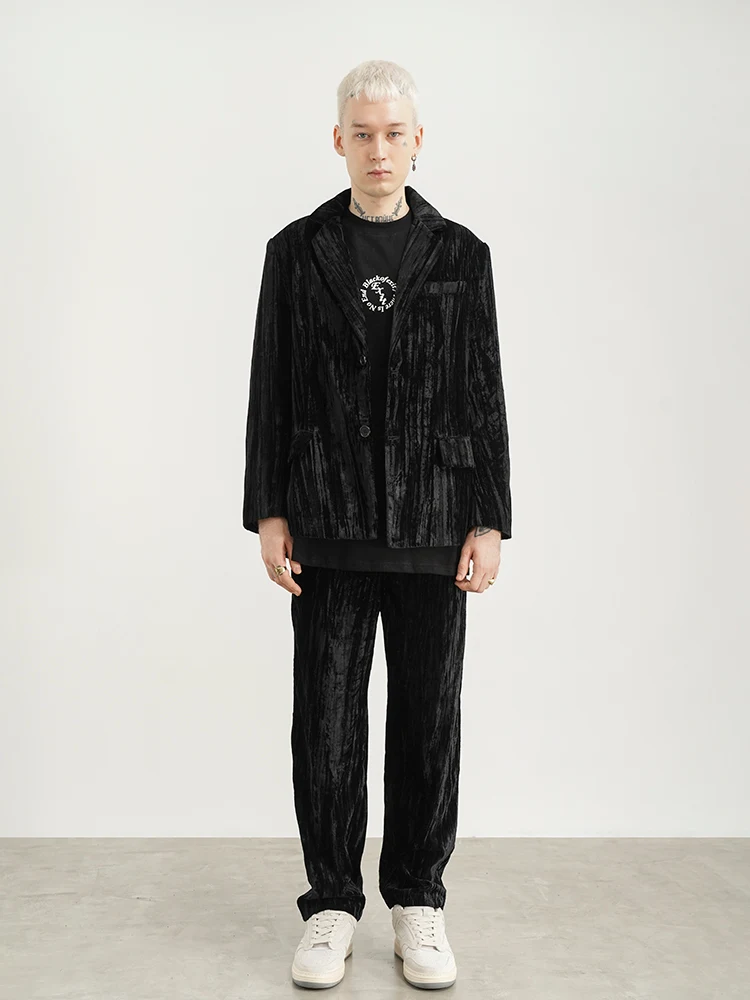 Title 2, Reflective Velvet Casual Suit Jacket. Combines ...