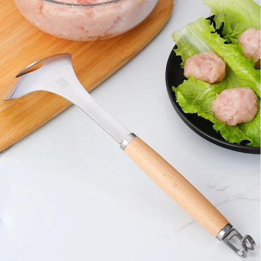 Title 2, Stainless Steel Squeezed Meatball Artifact. Cre...