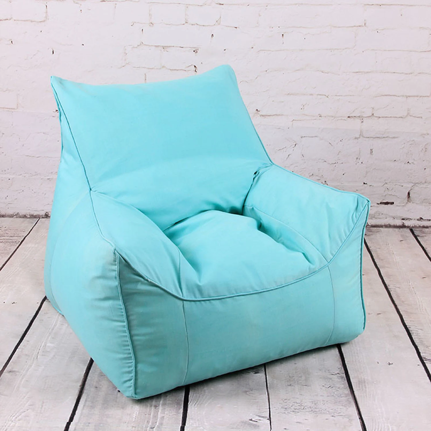 Copertura per pouf con braccioli per soggiorno, studio, ufficio, azienda, hotel. Perfetta per il relax e il lavoro. — foto 11