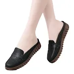 Women's Outerwear Retro Mom Shoes for Middle-aged and Elderly with Beef Tendon Flat Sole. Comfortable, easy to wear, per — photo 3