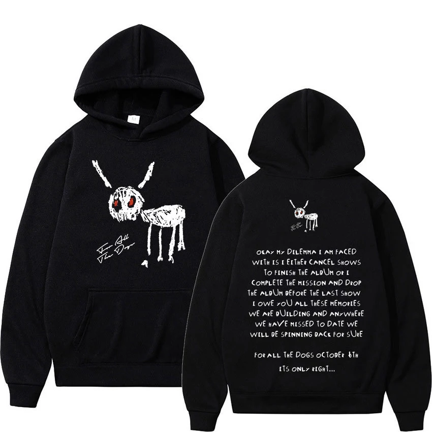 Title 4, Drake For All The Dogs Letter Hoodie, a comfort...