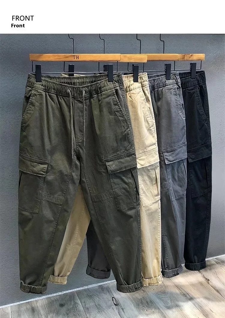 Title 7, Herren Arbeitshose Loose Casual Herbst Ideal fü...