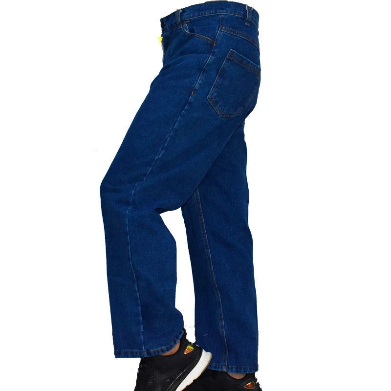 Title 4, Mens Work Denim Pants, Loose and Thick, Wear-r...