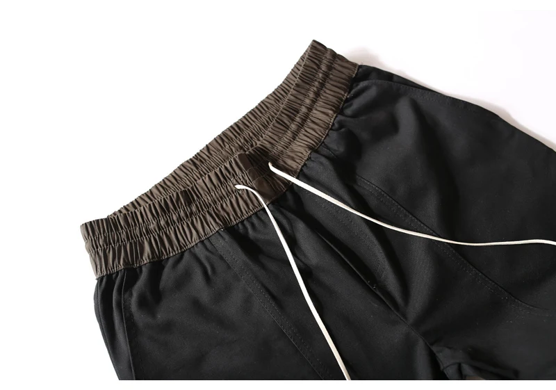 Title 7, Leather rope stretch slim zipper pants