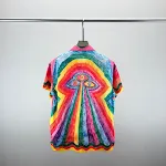 Top Casual Unissex com Estampa Colorida de Letras para Moda Feminina e Masculina. Conforto e Estilo em uma Peça Versátil para o Dia a Dia. — foto 9