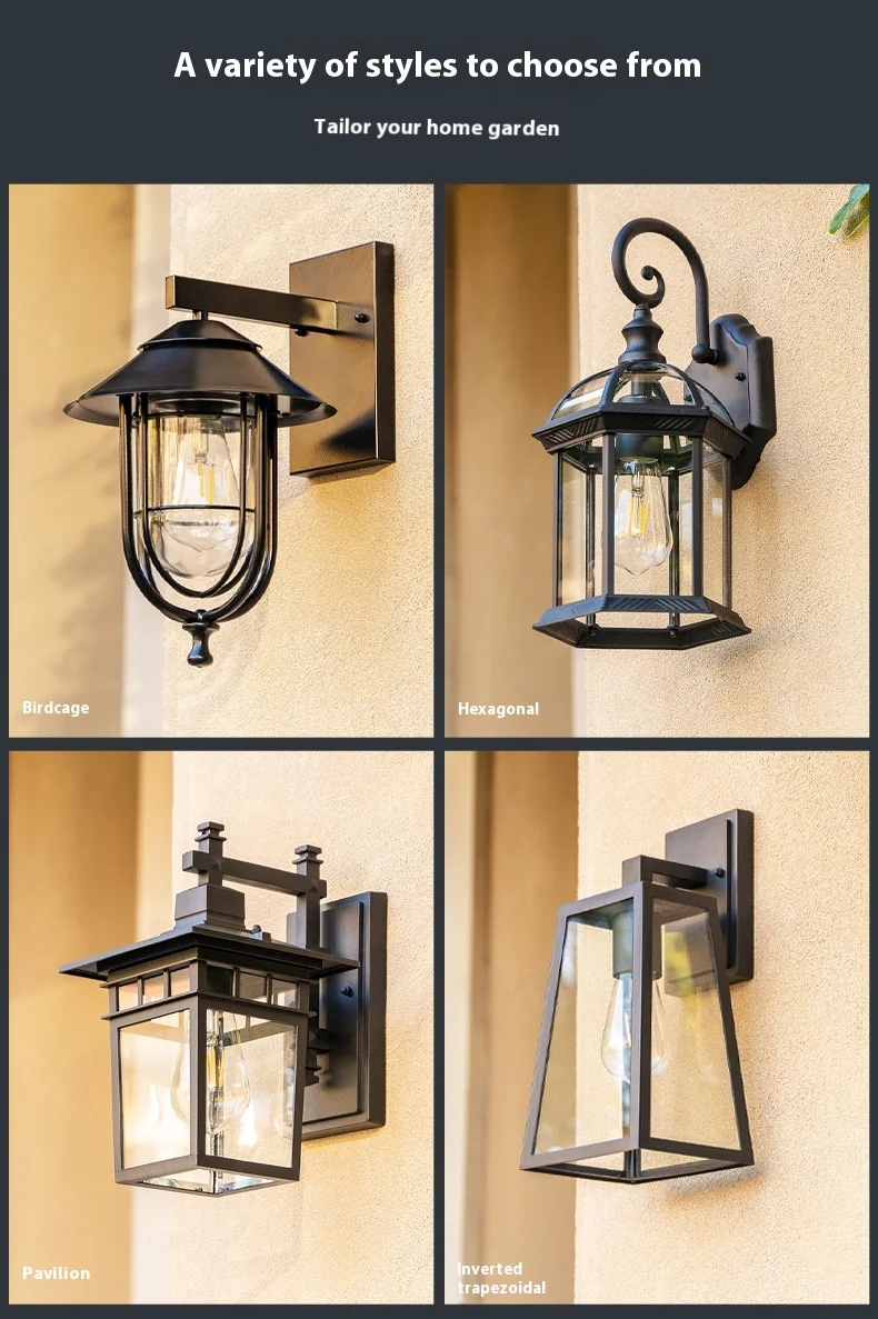 Title 1, Outdoor Waterproof Solar Wall Lamp for gardens ...