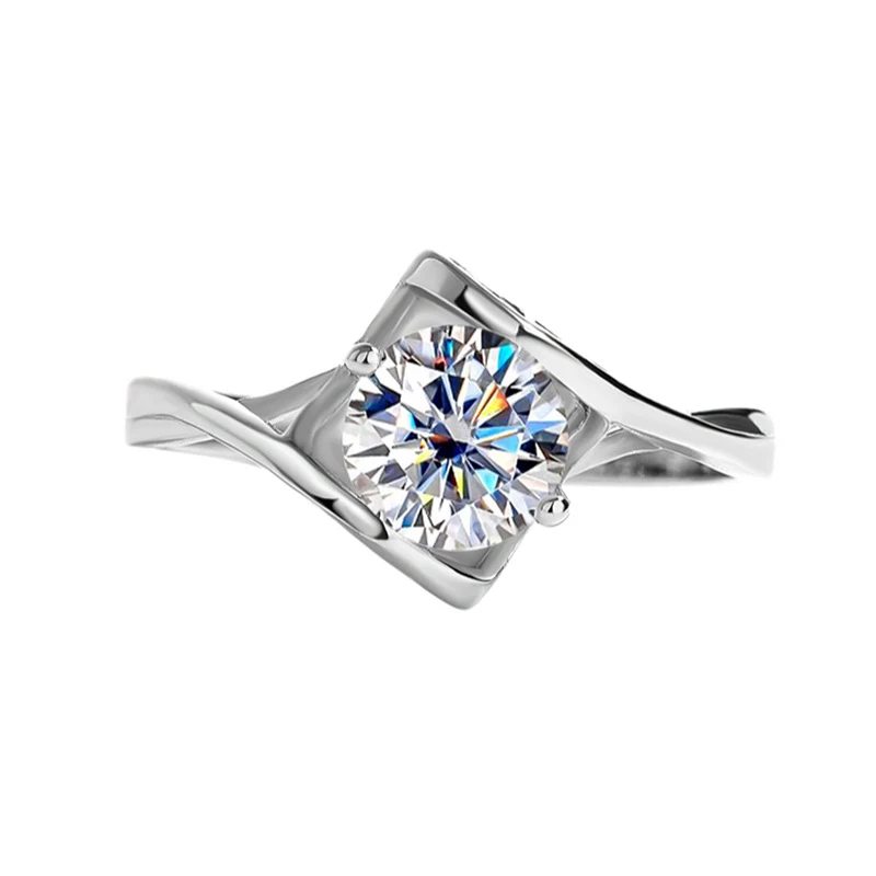 Anel de prata esterlina 925 para mulheres Joia feminina elegante e brilhante Presente perfeito para ela Use todos os dias Design atemporal e sofisticado. — foto 13