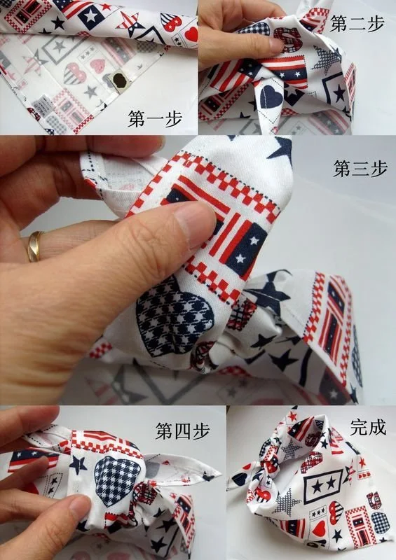 Title 26, 60pcs/lot Dog Puppy Pet bandana cotton bandan...