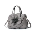 Borsa a tracolla portatile con fiori in pelle PU, per donna, leggera ed elegante. Perfetta per portare con te l'essenziale quotidiano con stile. — foto 11