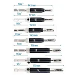 17pc black hinge drill