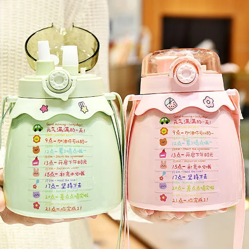 Title 4, Ladies Large-capacity Portable Water Cup Stay h...