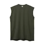 Débardeur homme couleur unie, léger, séchage rapide, col rond, épaules larges. Parfait pour le sport et les journées chaudes. — photo 6